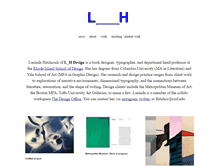 Tablet Screenshot of lucindahitchcock.com